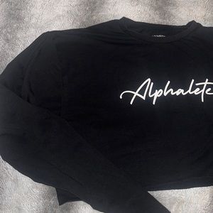 Alphalete | never used crop top 🩶